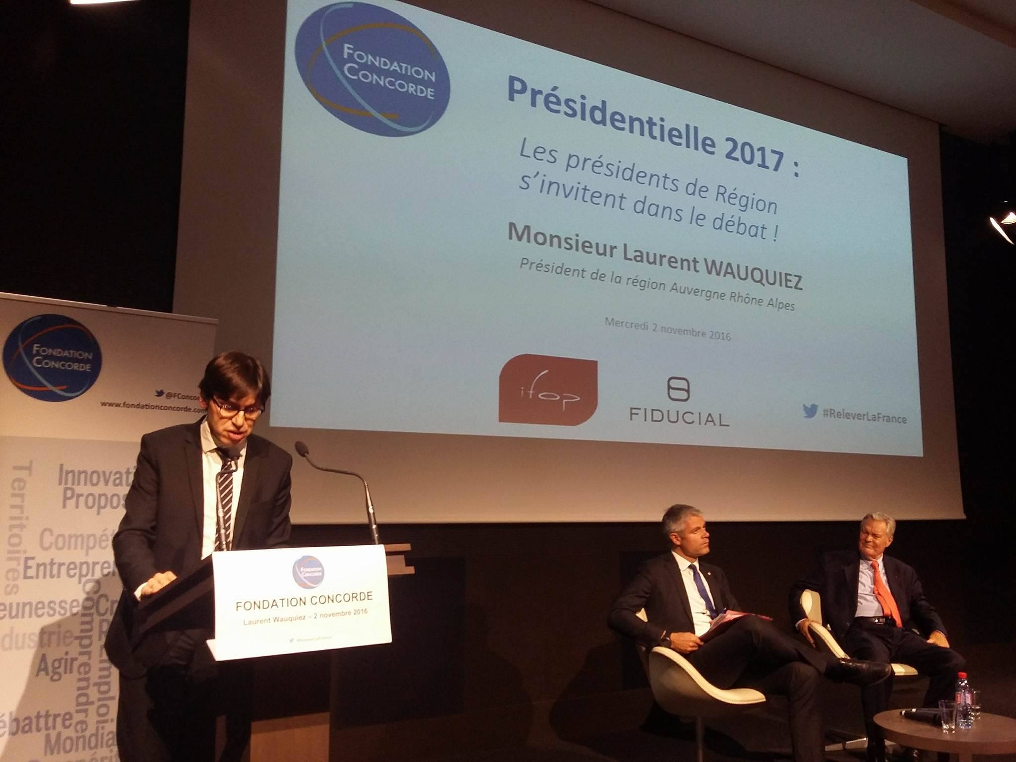 Présidentielle 2017 : Les présidents de région s’invitent dans le débat – En présence de Laurent Wauquiez