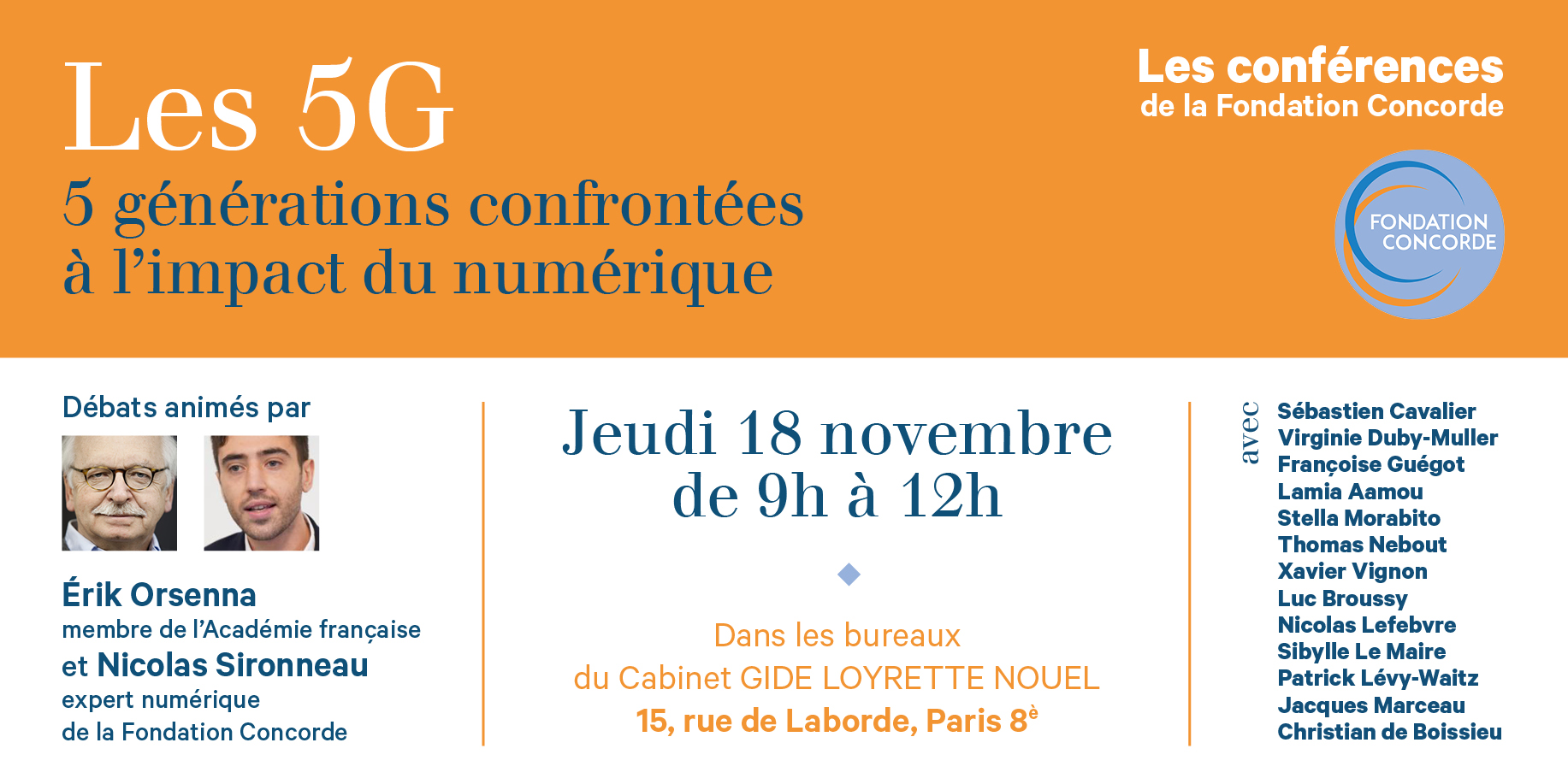 [table ronde] “5G”: les 5 générations confrontées à l’impact du numérique