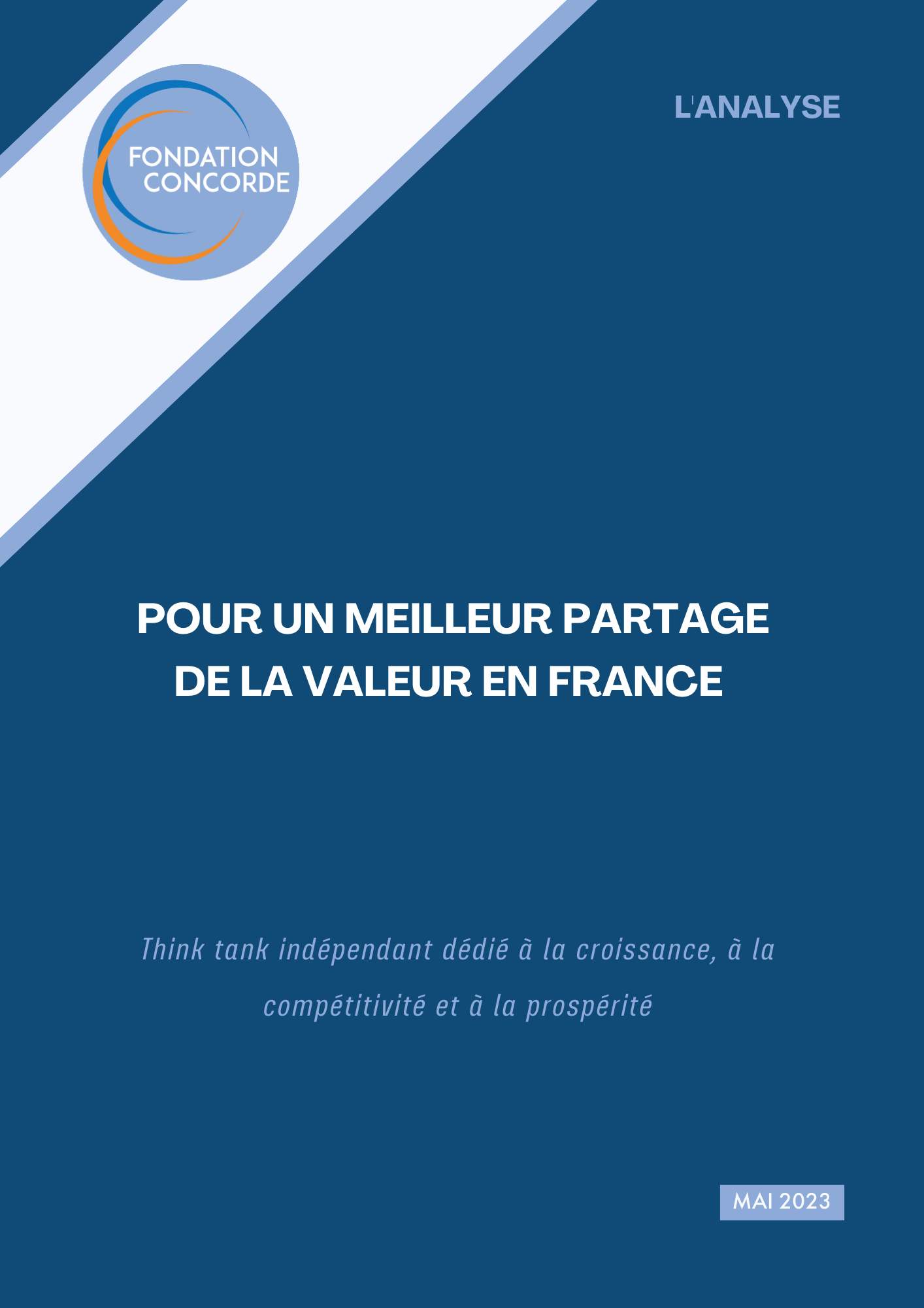 [Analyse] Pour un meilleur partage de la valeur en France